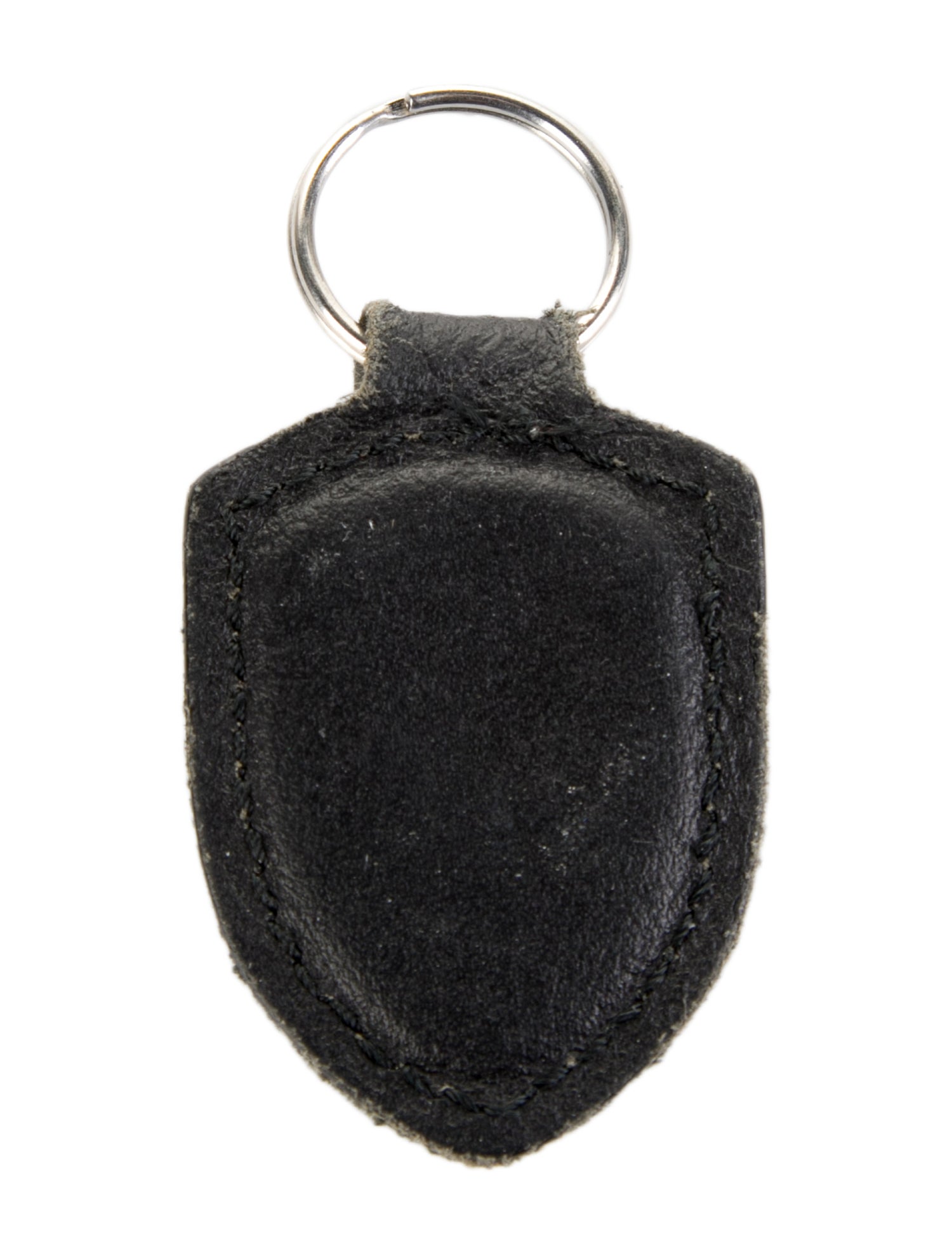 Porsche Design Leather Crest Keyring
