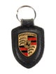 Porsche Design Leather Crest Keyring