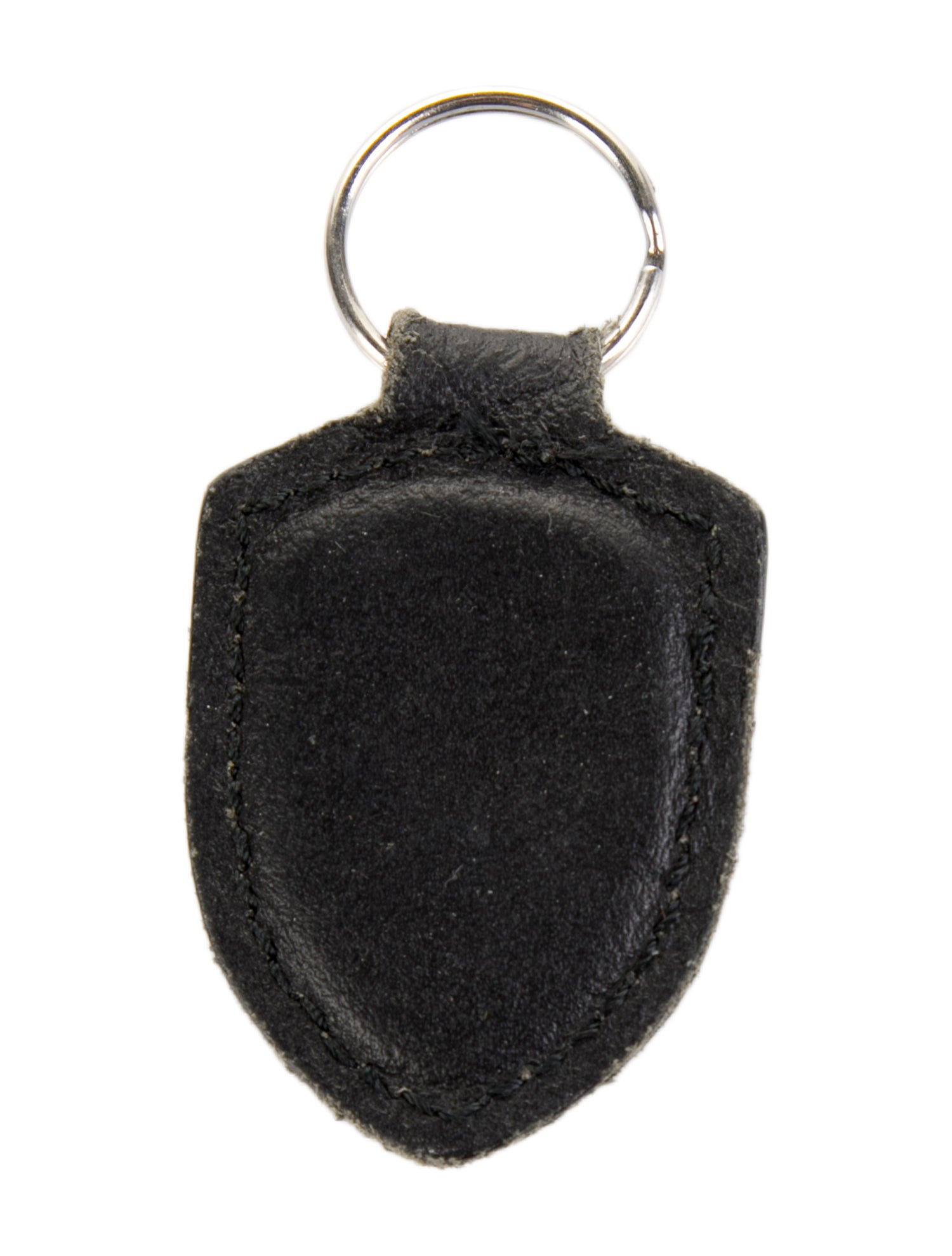 Porsche Design Leather Crest Keyring