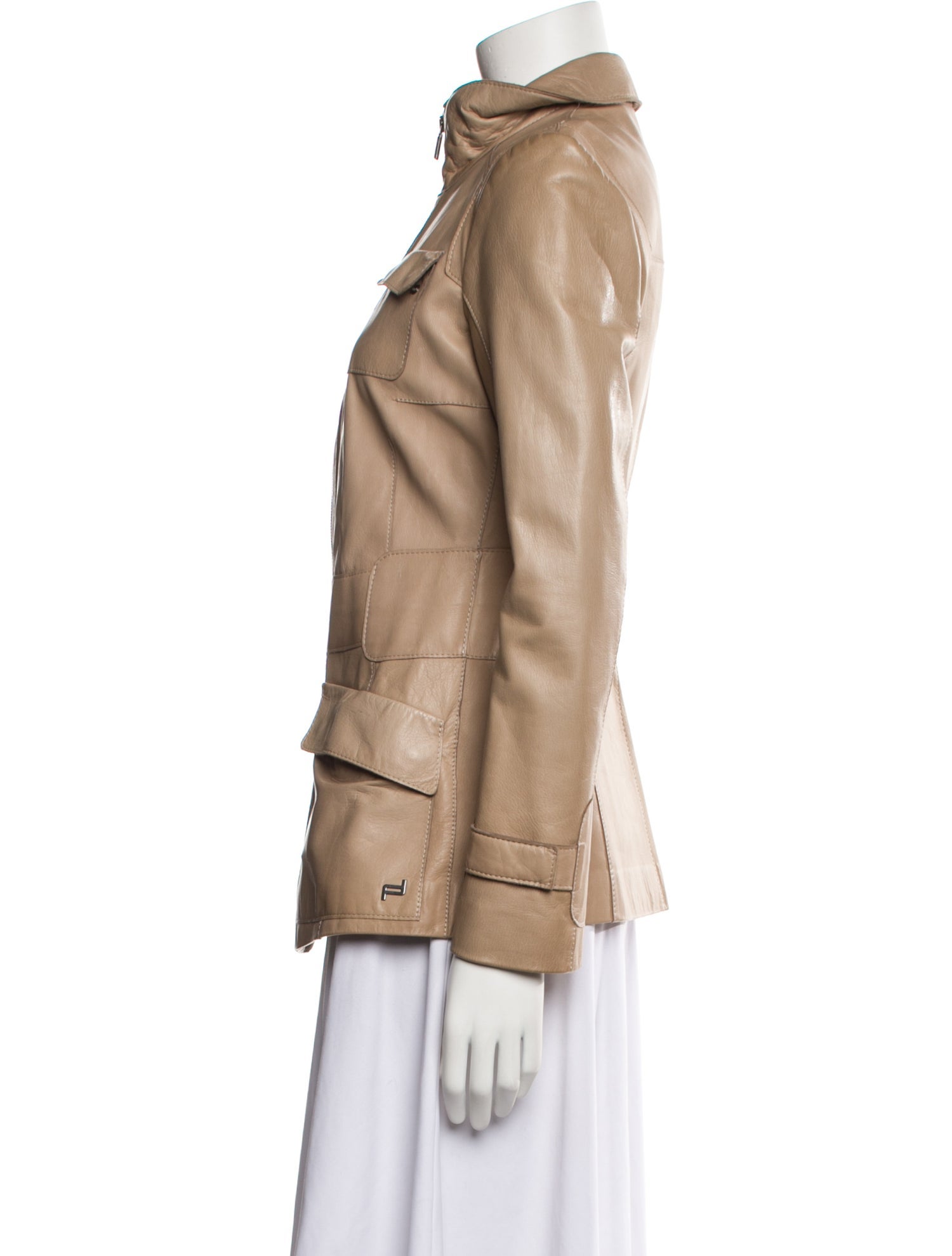 Porsche Design Leather Utility Jacket
