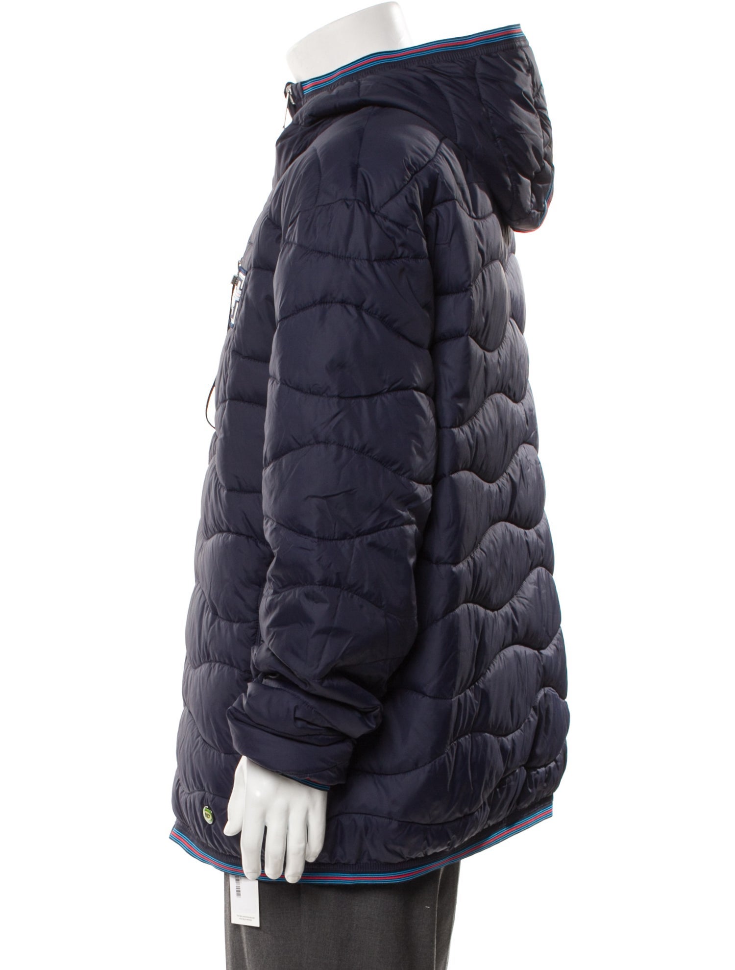 Porsche Design Martini Racing 917 Graphic Print Puffer Coat