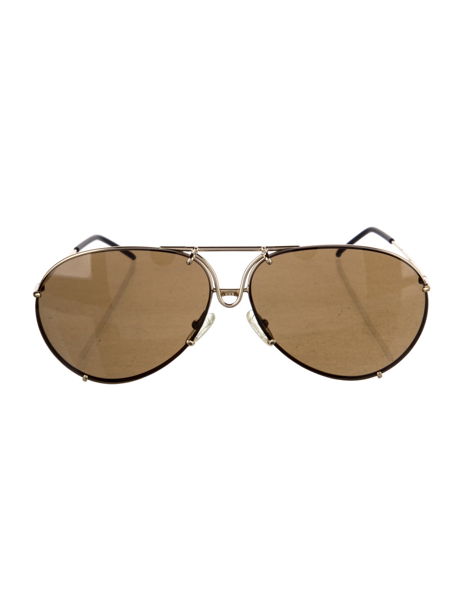 Porsche Design Aviator Tinted Sunglasses