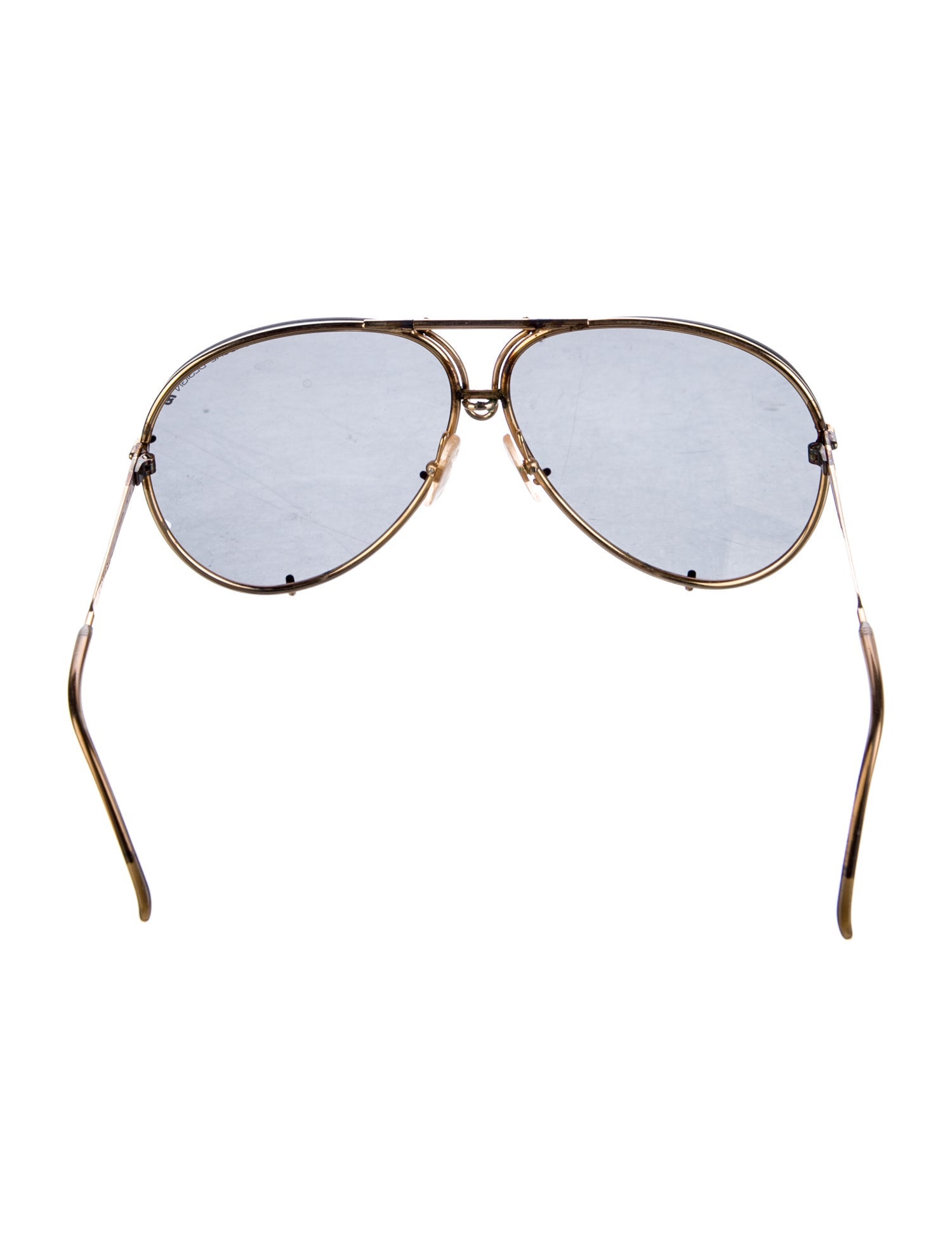 Porsche Design Aviator Tinted Sunglasses