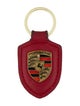 Porsche Design Porsche Design Leather Crest Keychain