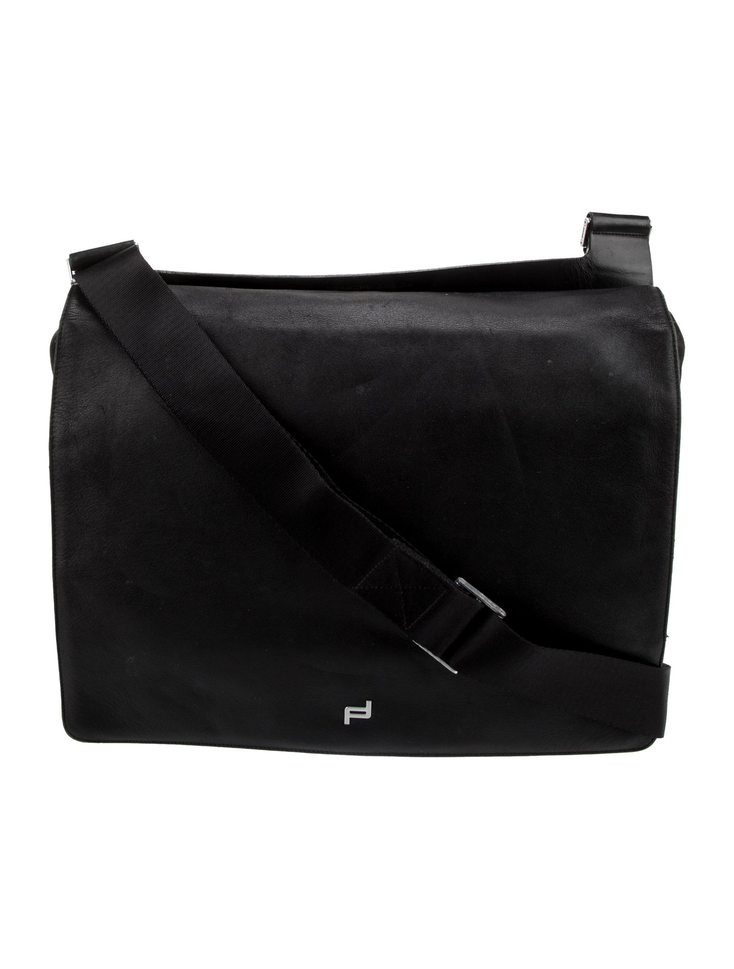 Porsche Design Leather Messenger Bag