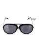 Porsche Design Aviator Mirrored Sunglasses