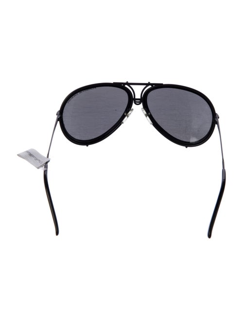 Porsche Design Aviator Mirrored Sunglasses