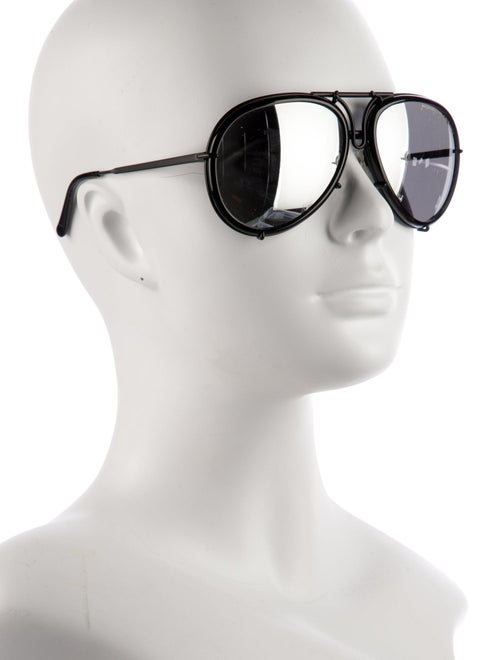Porsche Design Aviator Mirrored Sunglasses