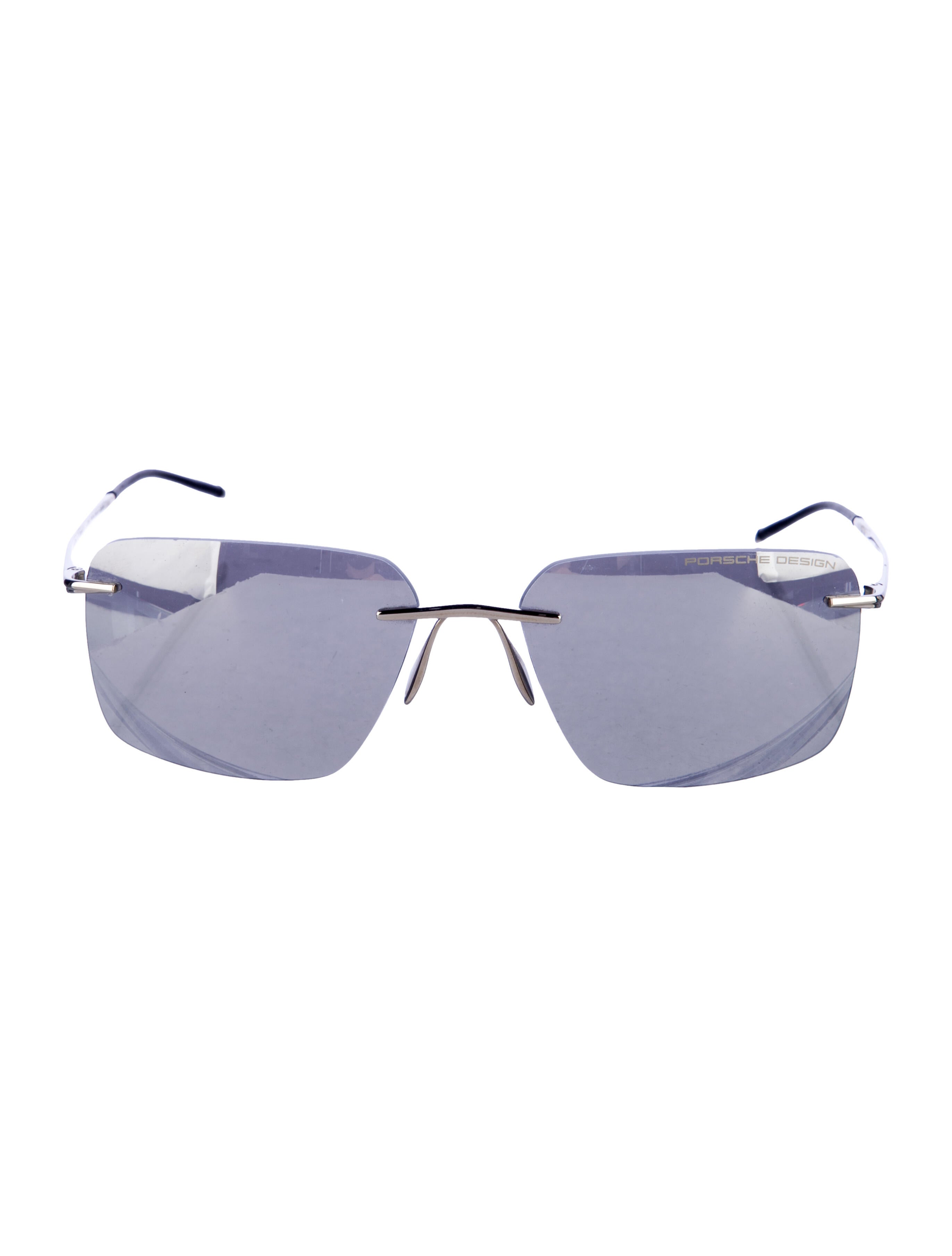 Porsche Design Shield Mirrored Sunglasses