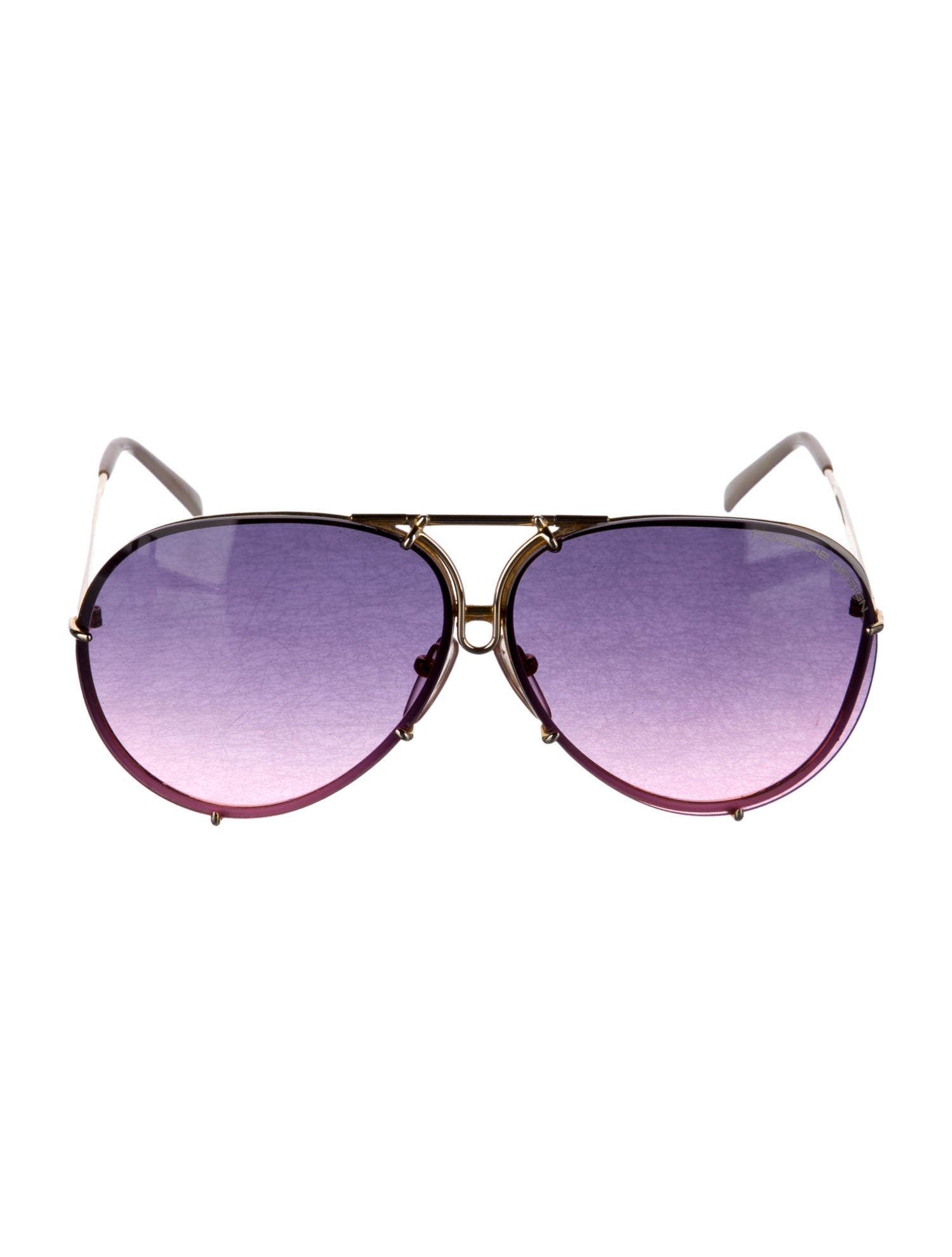 Porsche Design Aviator Gradient Sunglasses