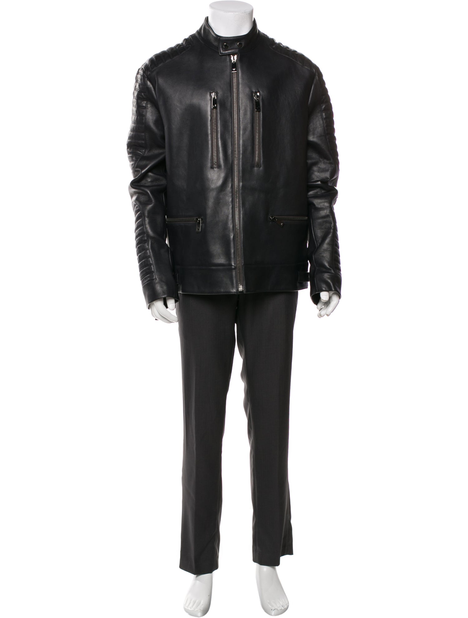 Porsche Design Lambskin Moto Jacket