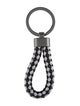 Porsche Design Two-Tone Woven Keychain