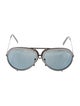 Porsche Design Aviator Mirrored Sunglasses