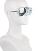 Porsche Design Aviator Mirrored Sunglasses