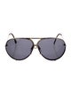 Porsche Design Aviator Mirrored Sunglasses
