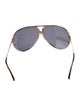 Porsche Design Aviator Mirrored Sunglasses