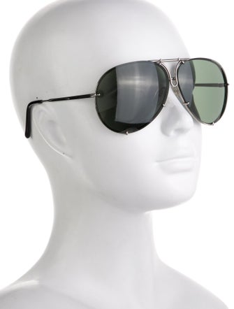 Porsche Design Aviator Tinted Sunglasses