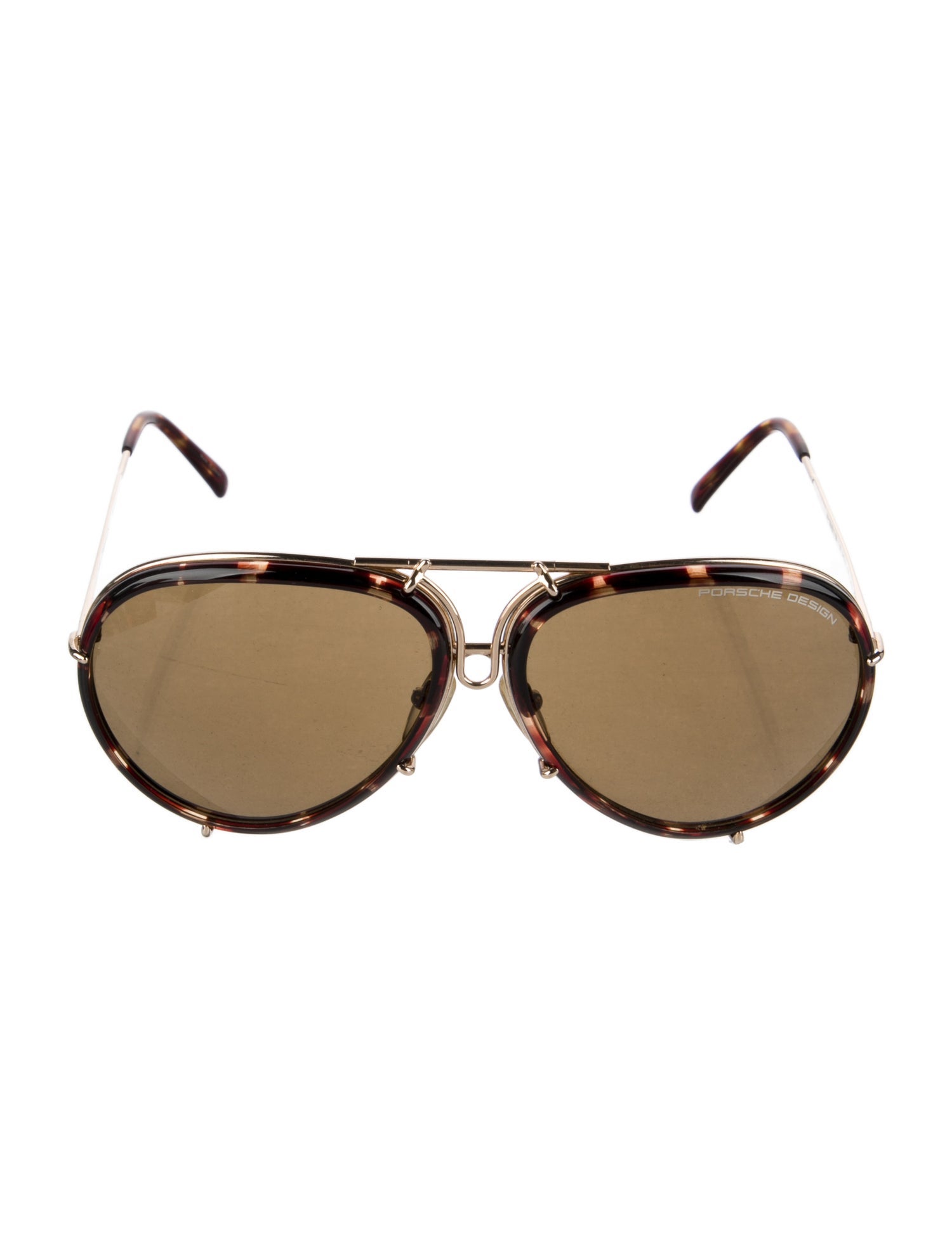 Porsche Design Aviator Tinted Sunglasses