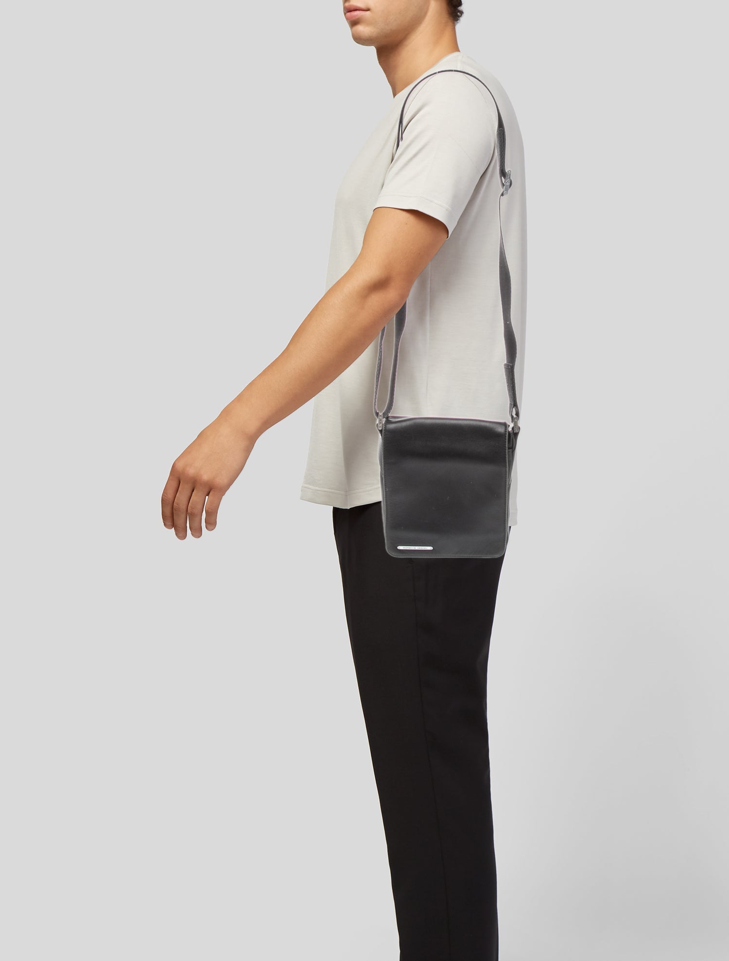 Porsche Design Leather Messenger Bag