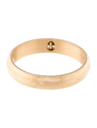 Poiray 18K Diamond Heart Dangle Charm Ring