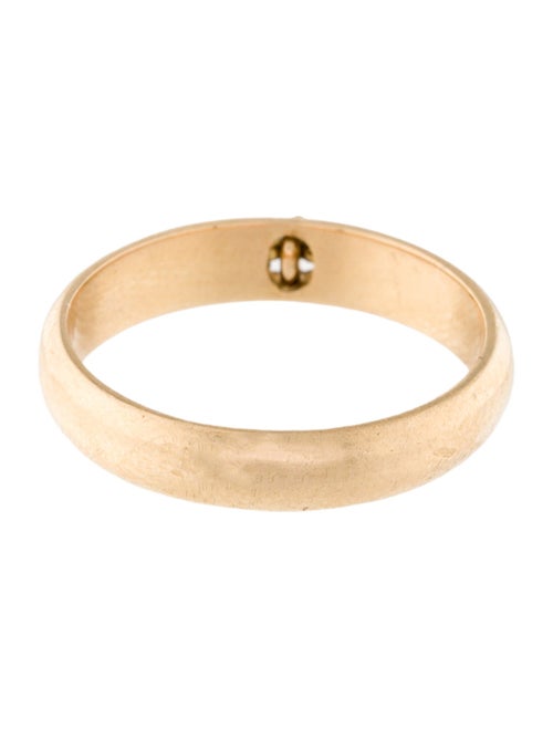 Poiray 18K Diamond Heart Dangle Charm Ring