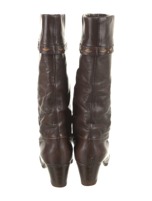 Pollini Leather Riding Boots
