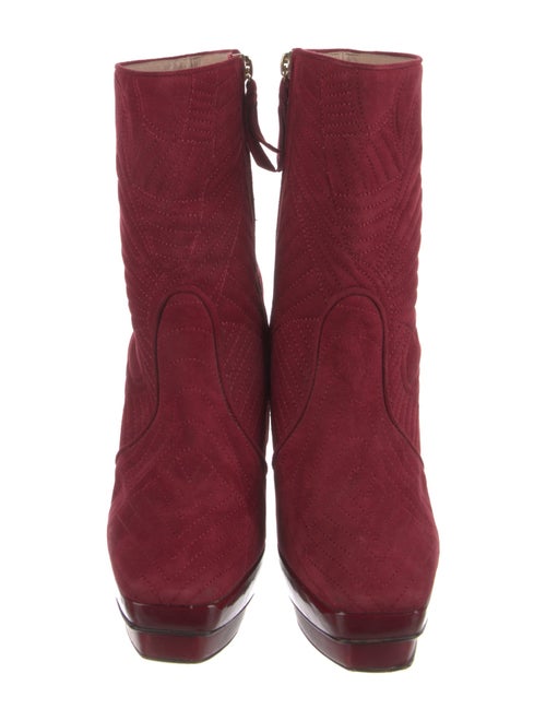 Pollini Suede Sock Boots