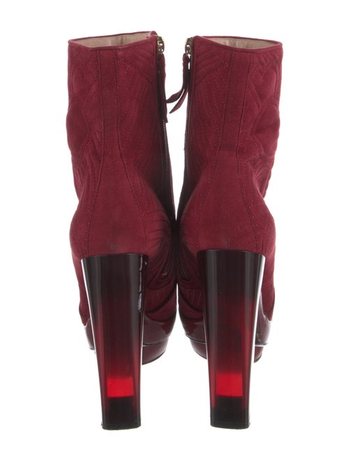 Pollini Suede Sock Boots