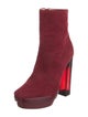 Pollini Suede Sock Boots