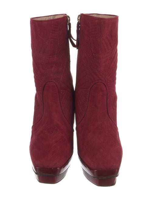 Pollini Suede Sock Boots