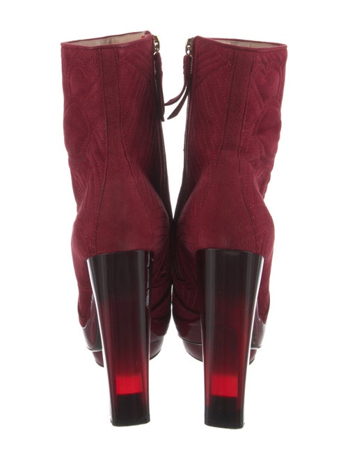 Pollini Suede Sock Boots