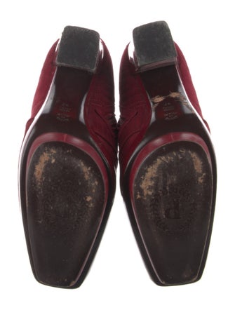 Pollini Suede Sock Boots