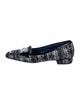 Pollini Tweed Pattern Loafers