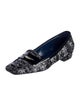 Pollini Tweed Pattern Loafers
