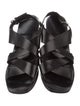 Pollini Leather Slides