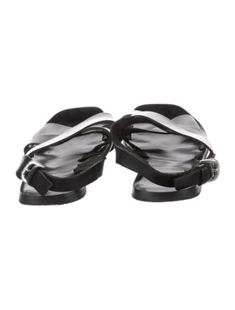 Pollini Leather Slides