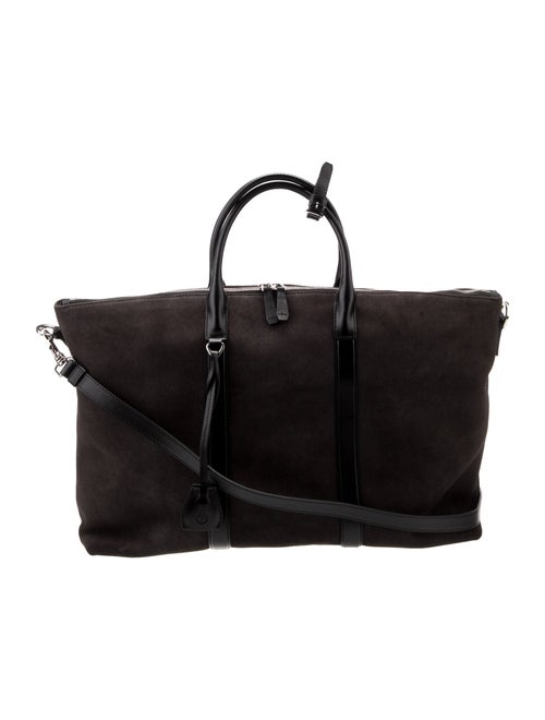 Pollini Suede Weekender Bag