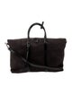 Pollini Suede Weekender Bag