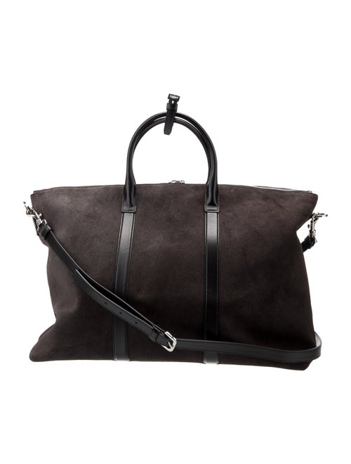 Pollini Suede Weekender Bag