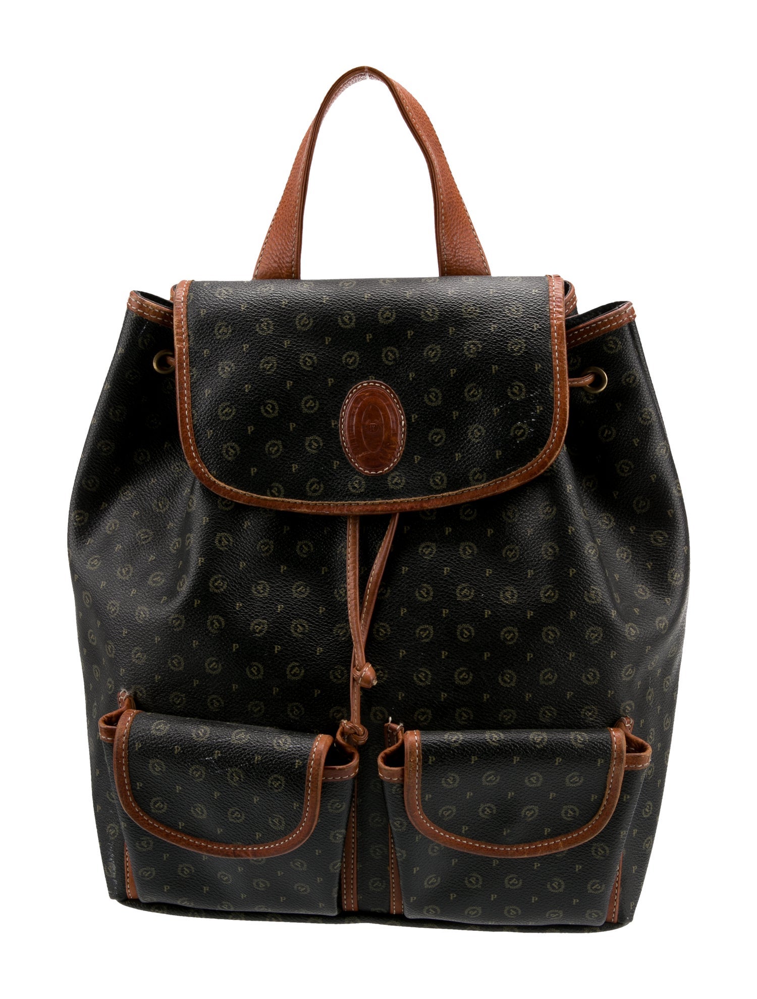 Pollini Leather Backpack