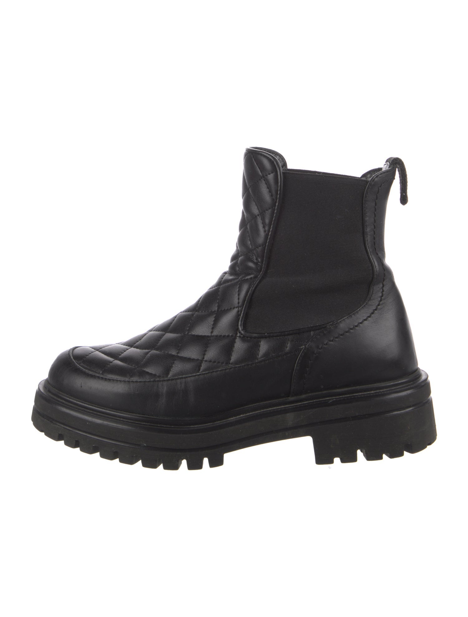 Pollini Leather Chelsea Boots