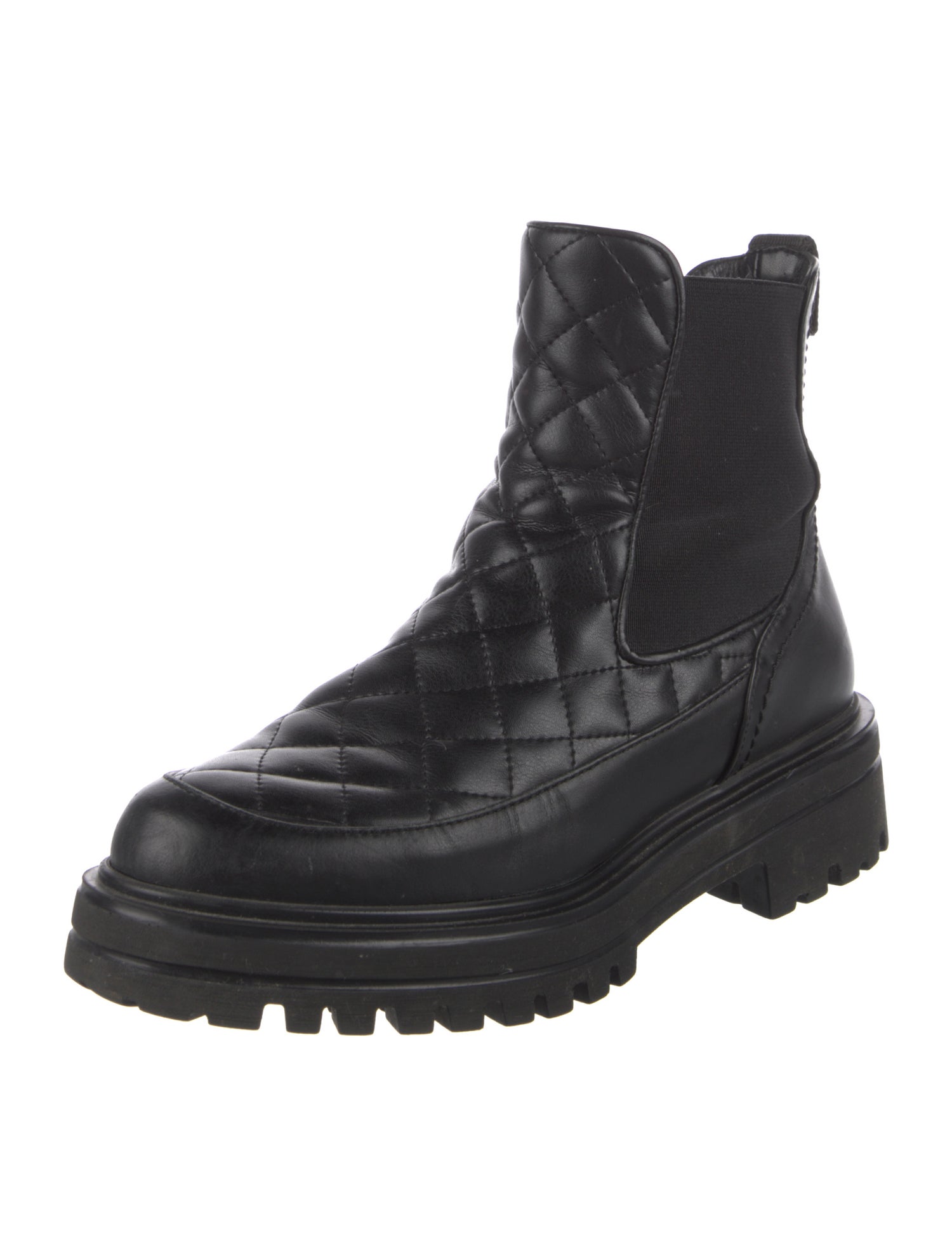 Pollini Leather Chelsea Boots