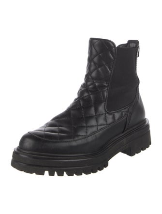 Pollini Leather Chelsea Boots