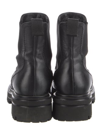 Pollini Leather Chelsea Boots