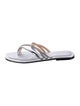 Pollini Leather Slides