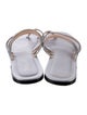 Pollini Leather Slides