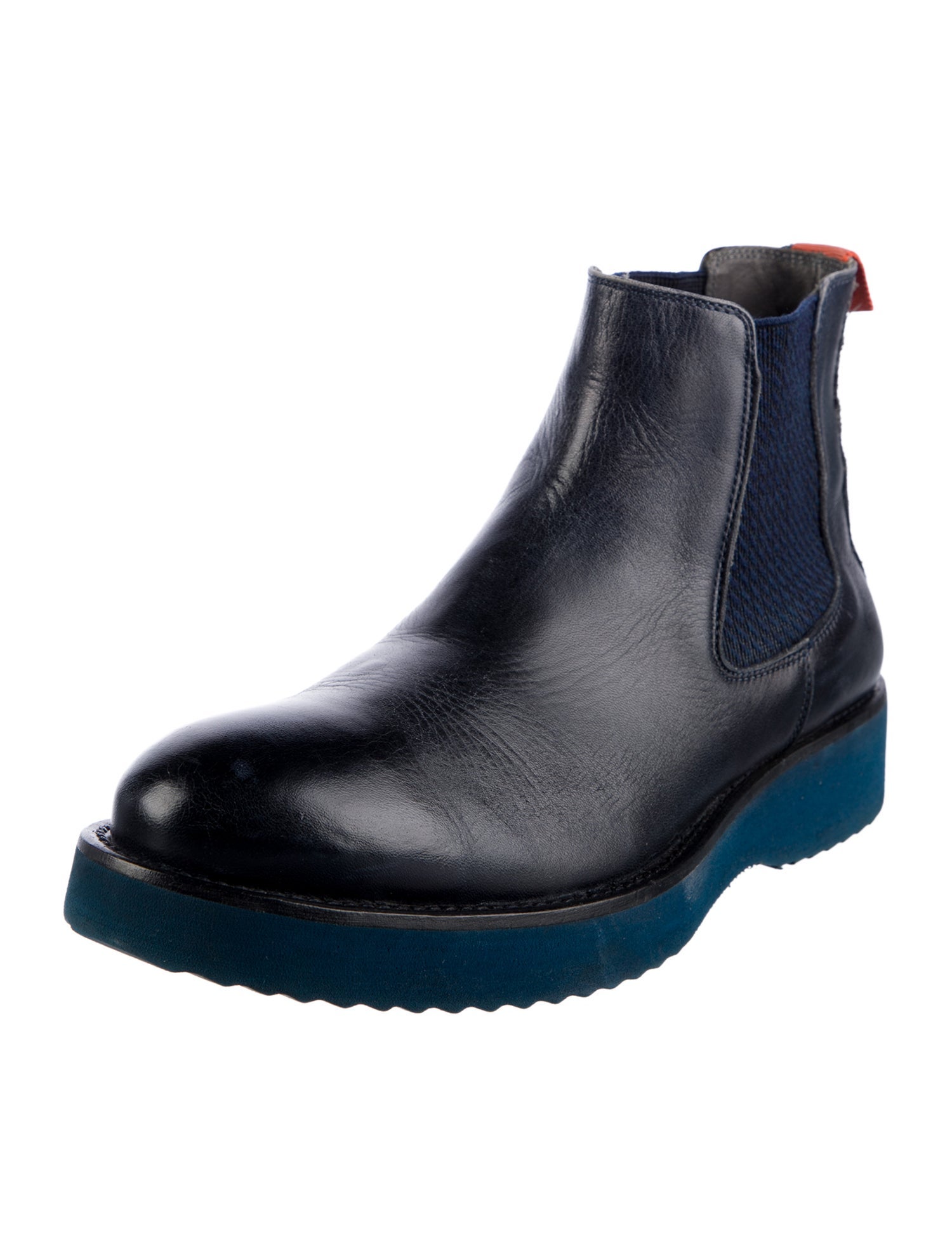 Pollini Leather Chelsea Boots