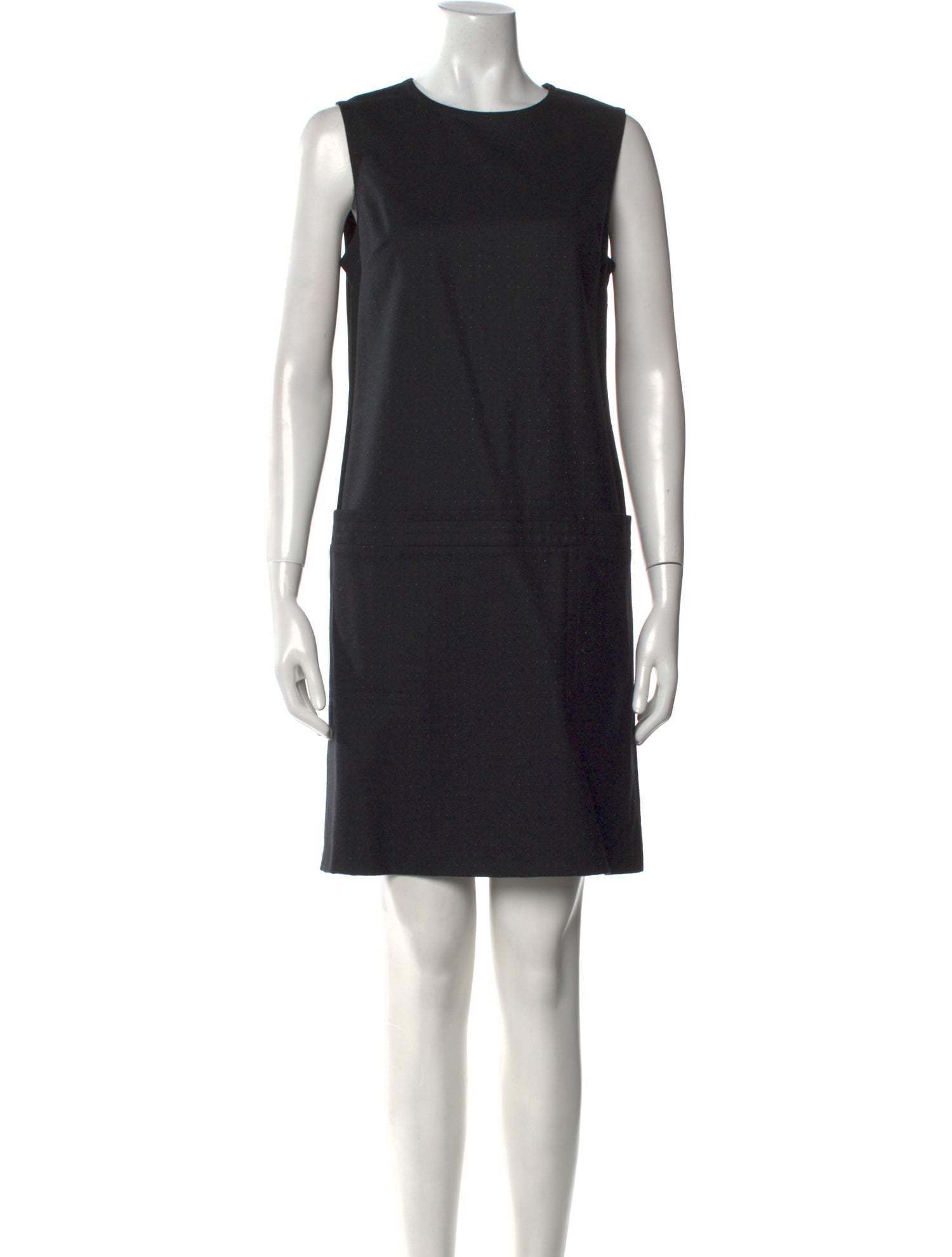 Pollini Virgin Wool Mini Dress