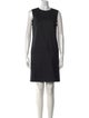Pollini Virgin Wool Mini Dress