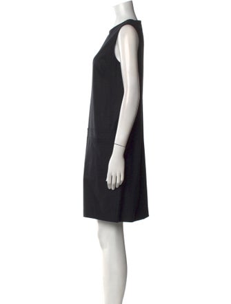 Pollini Virgin Wool Mini Dress